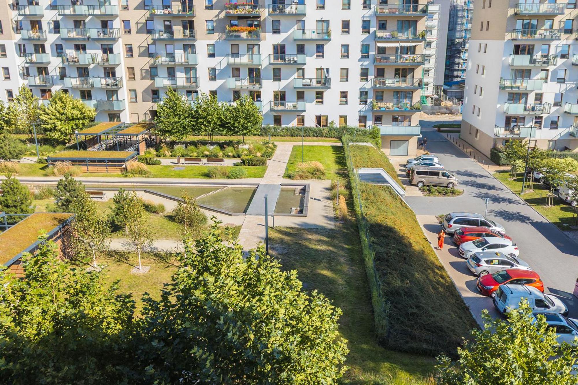 Starowiejska Apartment With Balcony Next To Arena Gdansk Stadium By Noclegi Renters Exterior foto